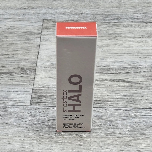 Smashbox Halo Sheer To Stay Cream Cheek+Lip Tint (Terracotta) 10ml/.34 fl oz - Picture 1 of 7